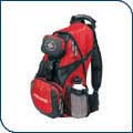 Youth Red/Black Polaris Backpack