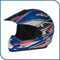 2006 Blue Base Pursuit Logic Helmet