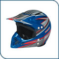 2006 Blue Base Pursuit EC6 Helmet