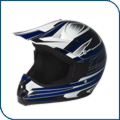 Blue Defender Helmet