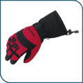 Red/Black Crank Glove