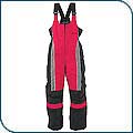 Youth Red/Black IQ Bib