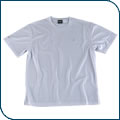 White Performance Fabric T-Shirt