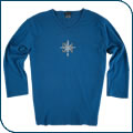 Women’s Blue Polaris 54 ¾ Sleeve T-Shirt