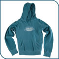 Women’s Blue Denim “All Girls Fest” Hooded Sw...