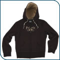 Women’s Brown Weekender Zip Hooded Sweatshirt