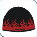 Red/Black Flame Beanie