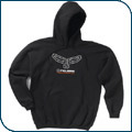 Black Polaris Performance Hooded Sweatshirt