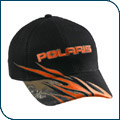 Black/Camo Flame Cap