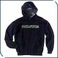 Black/Camo Hooded Sweatshirt