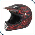 2008 Red Momentum Helmet