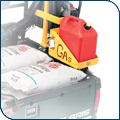 Lock & Ride™ <i>RANGER</i> 5-Gallon Fuel Rack