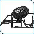 Extreme Box Rack Spare Tire Bar – 2005-07 <i>...